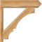 Ekena Millwork Balboa Arts & Crafts Rough Sawn Outlooker, Western Red Cedar, 8"W x 34"D x 34"H OUT08X34X34BOA03RWR - alternate 3